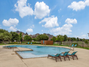 a pool is in the property that we manage in Parker Texas